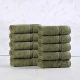 Egyptian Cotton Heritage Face Towel Set of 10