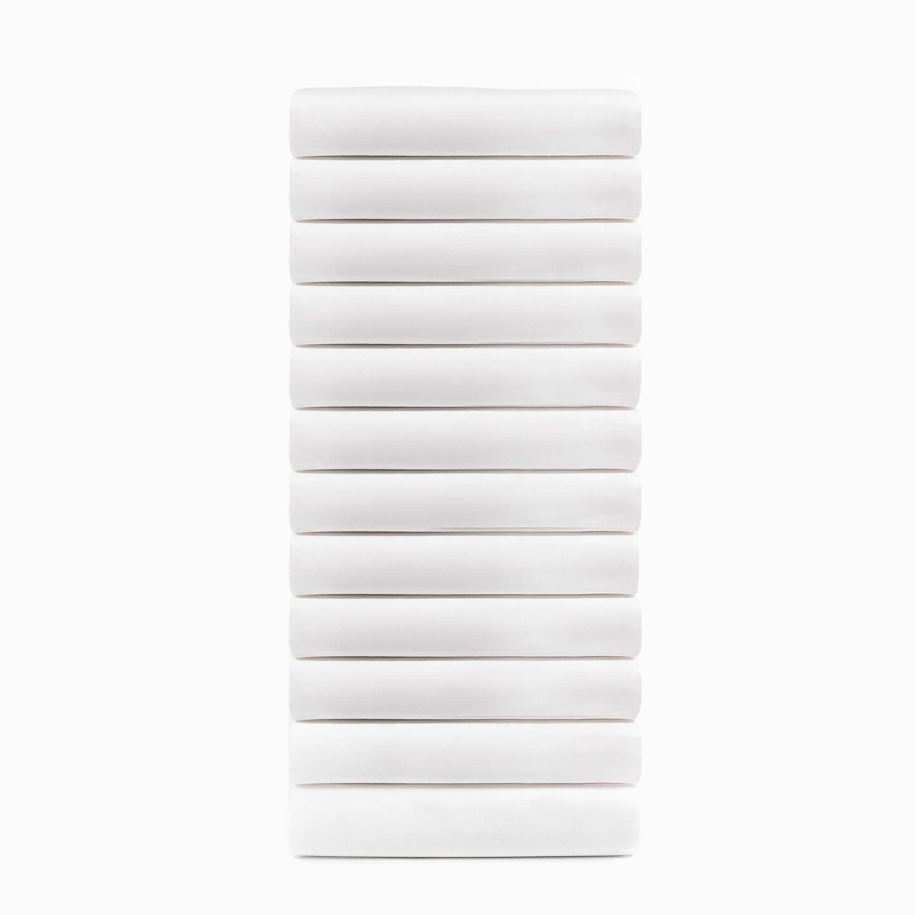 Cotton Rich Percale Hotel Quality Fitted Bed Sheets, Set of 3, 6, 12