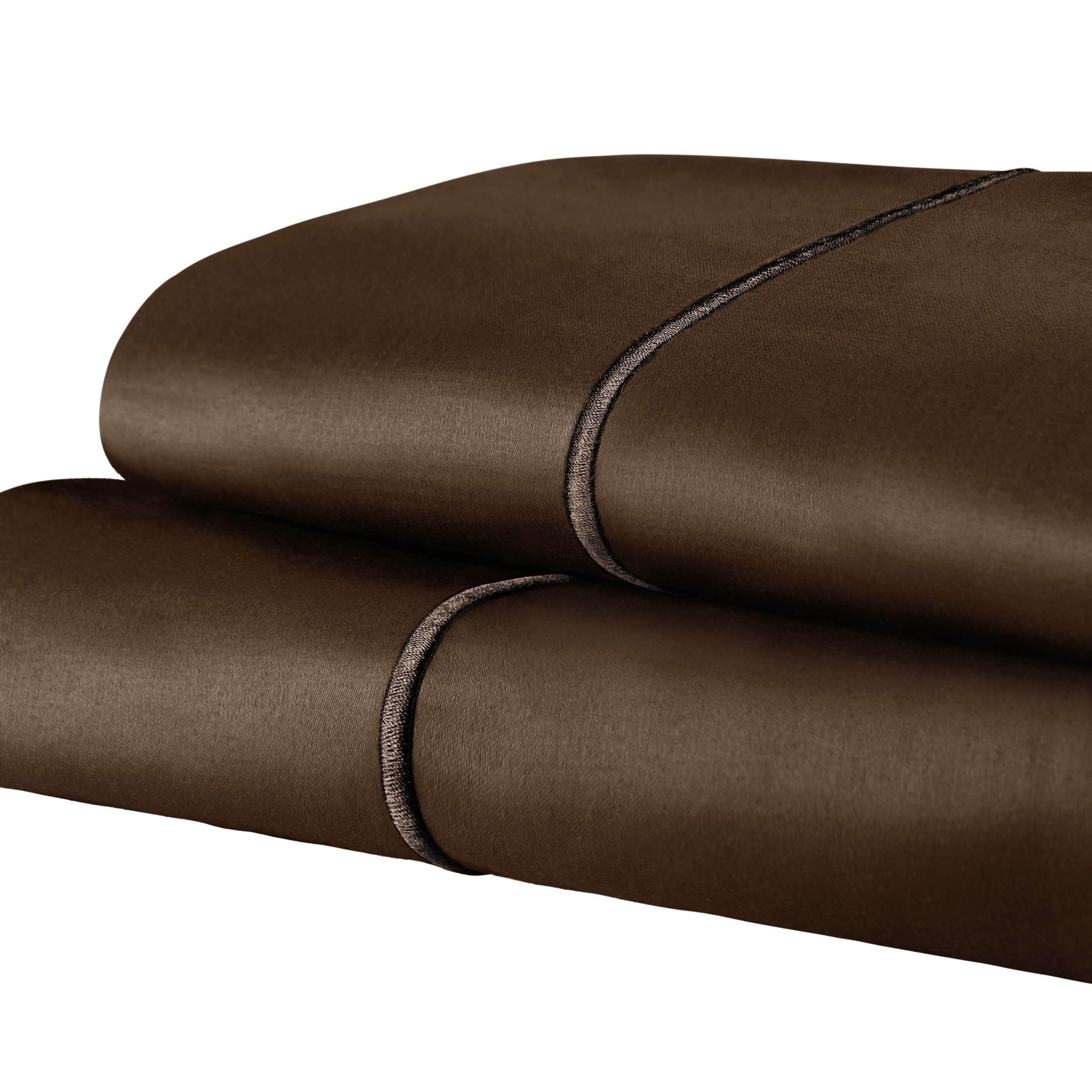 1500 Thread Count Ultra Soft Cotton Marrow Stitch Solid Pillowcase Set
