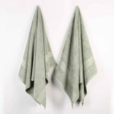 Oregon Organic Cotton Medium Weight Solid Bath Sheet, Set of 2