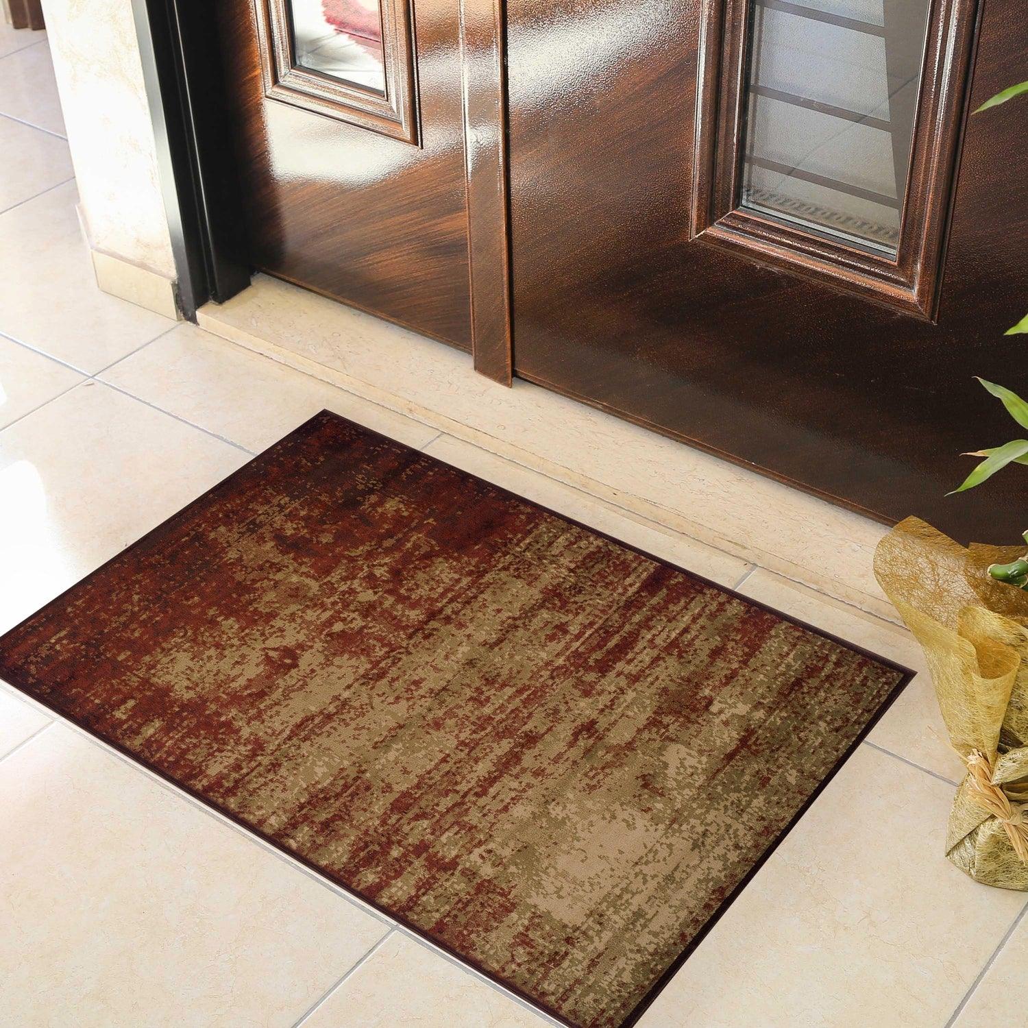 Afton Acid Wash Gradient Indoor Area Rug or Runner Or Door Mat