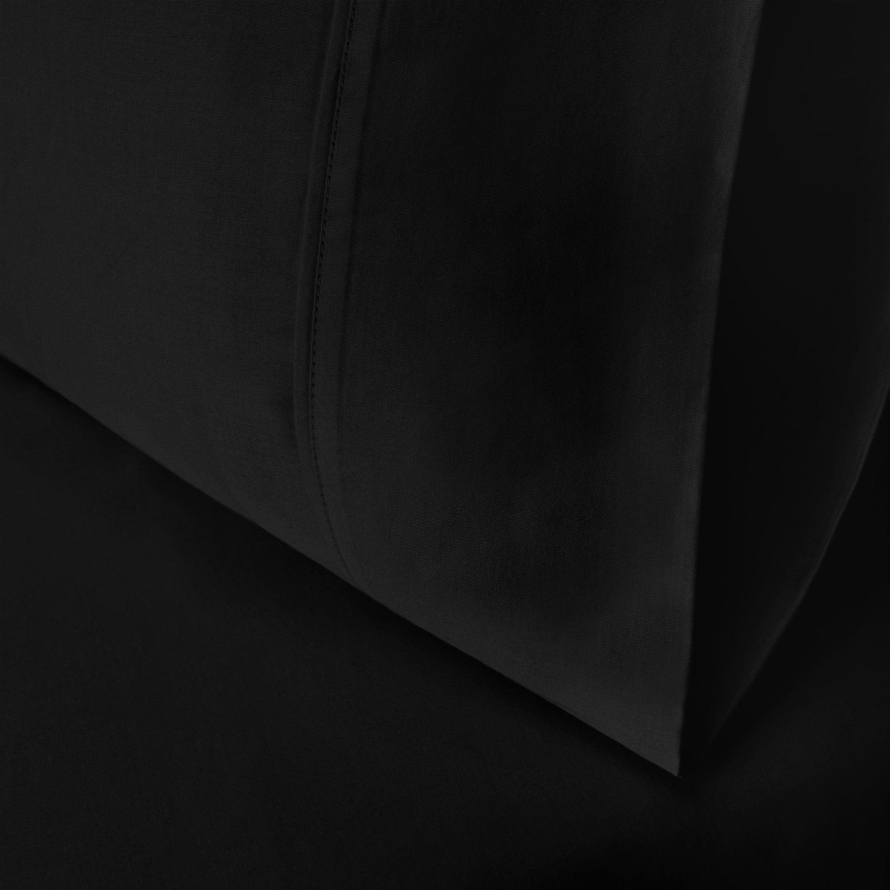 Egyptian Cotton 300 Thread Count Solid Luxury Pillowcases, Set of 2