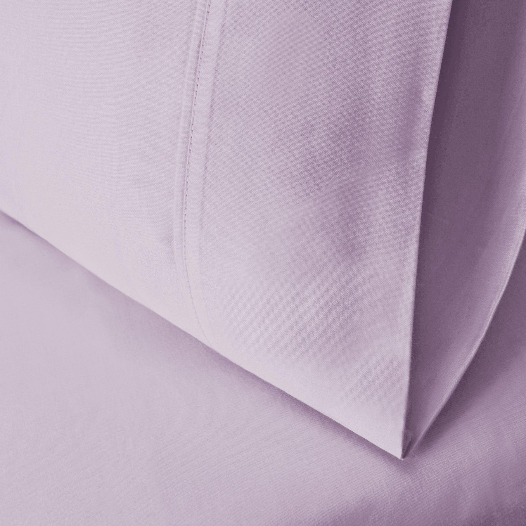 Egyptian Cotton 300 Thread Count Solid Luxury Pillowcases, Set of 2