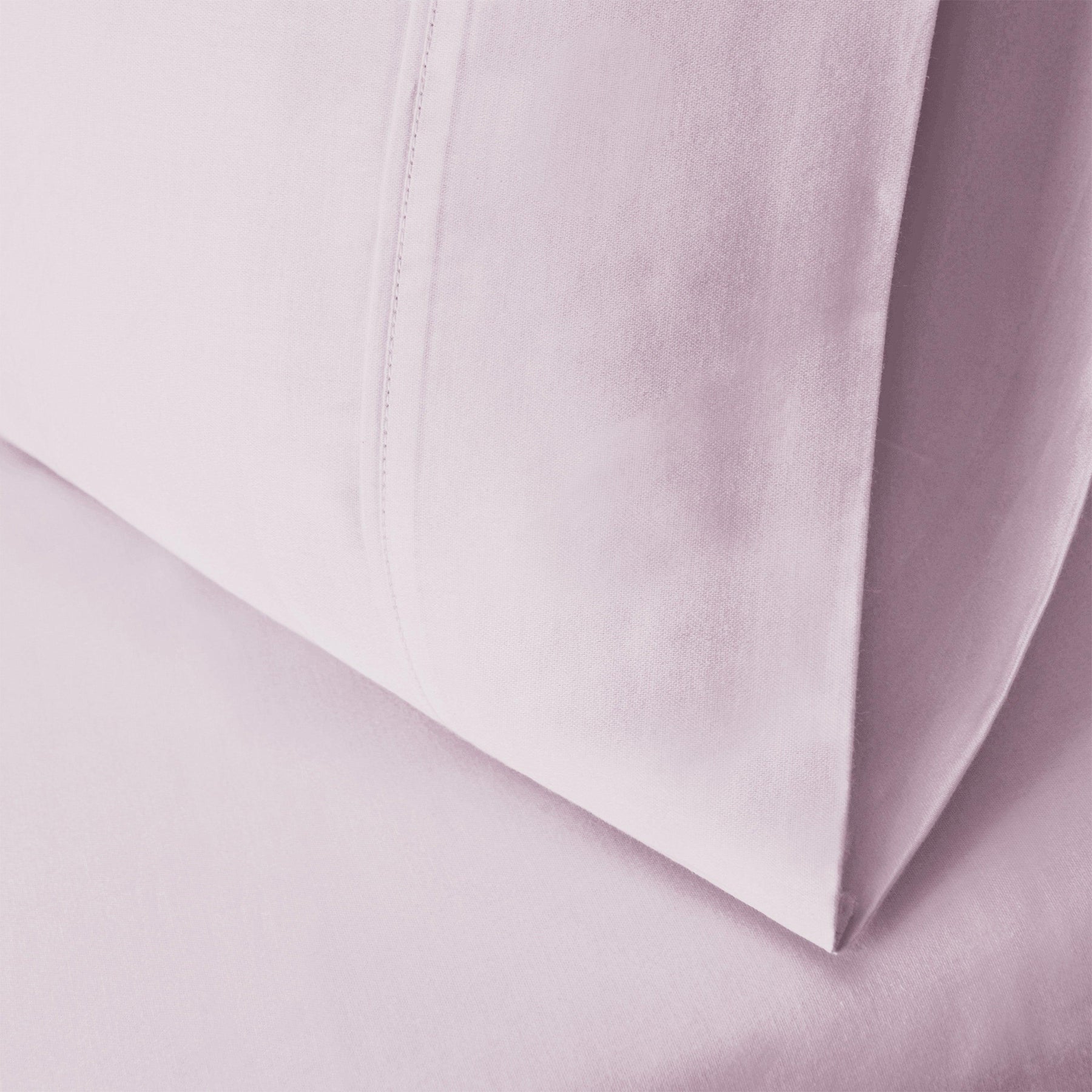 Egyptian Cotton 300 Thread Count Solid Luxury Pillowcases, Set of 2