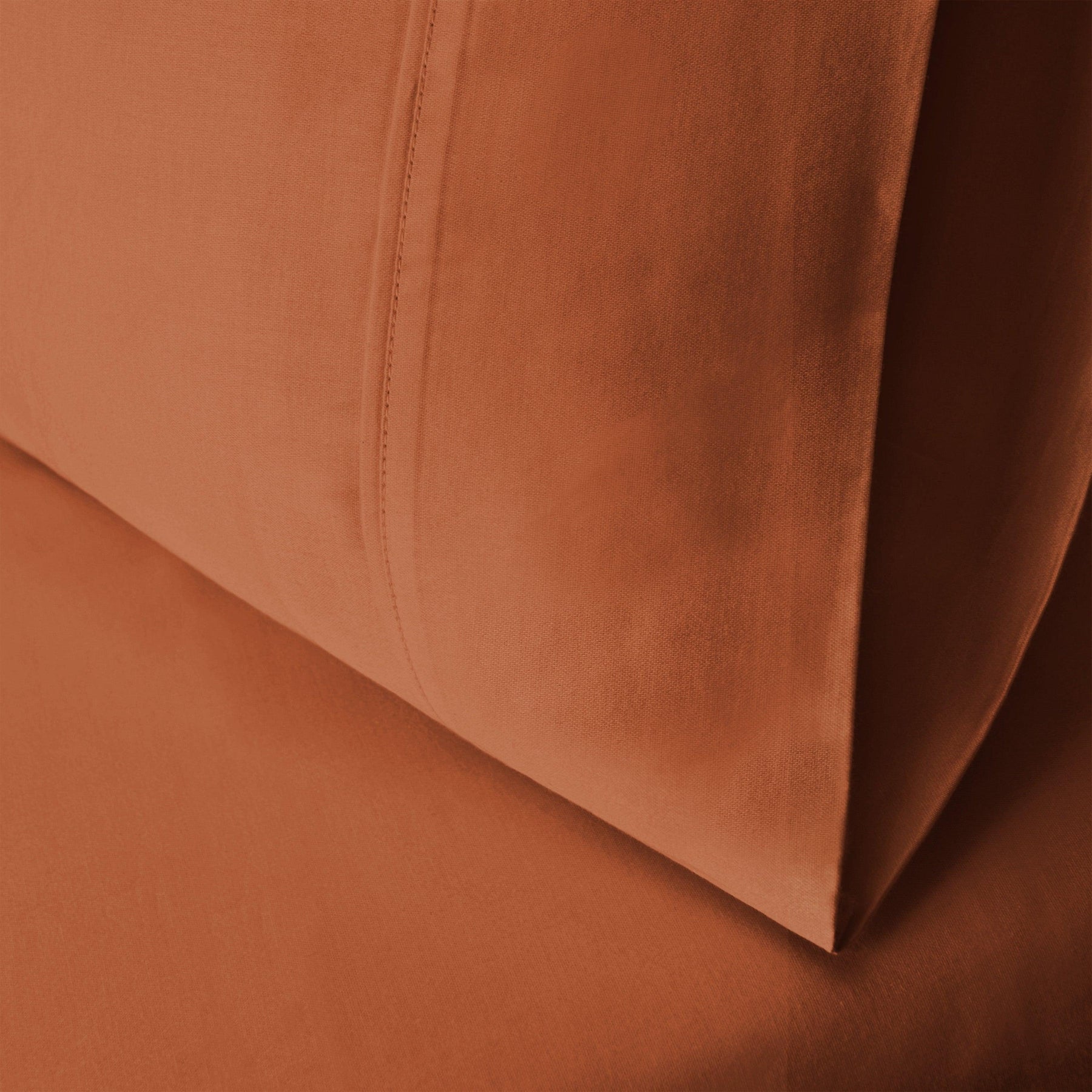 Egyptian Cotton 300 Thread Count Solid Luxury Pillowcases, Set of 2