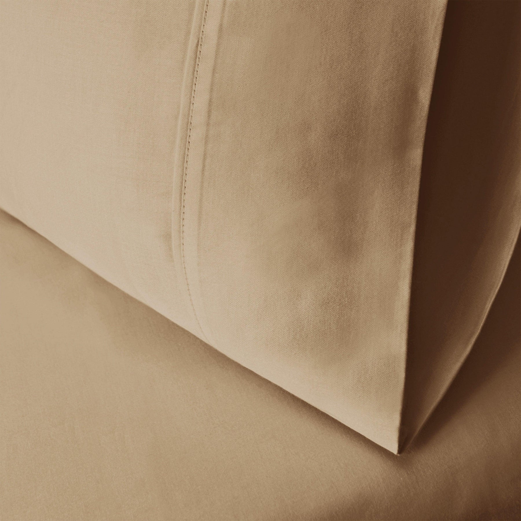 Egyptian Cotton 300 Thread Count Solid Luxury Pillowcases, Set of 2