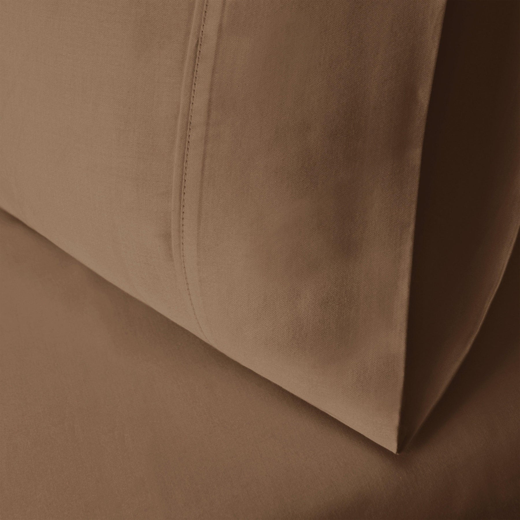 Egyptian Cotton 300 Thread Count Solid Luxury Pillowcases, Set of 2