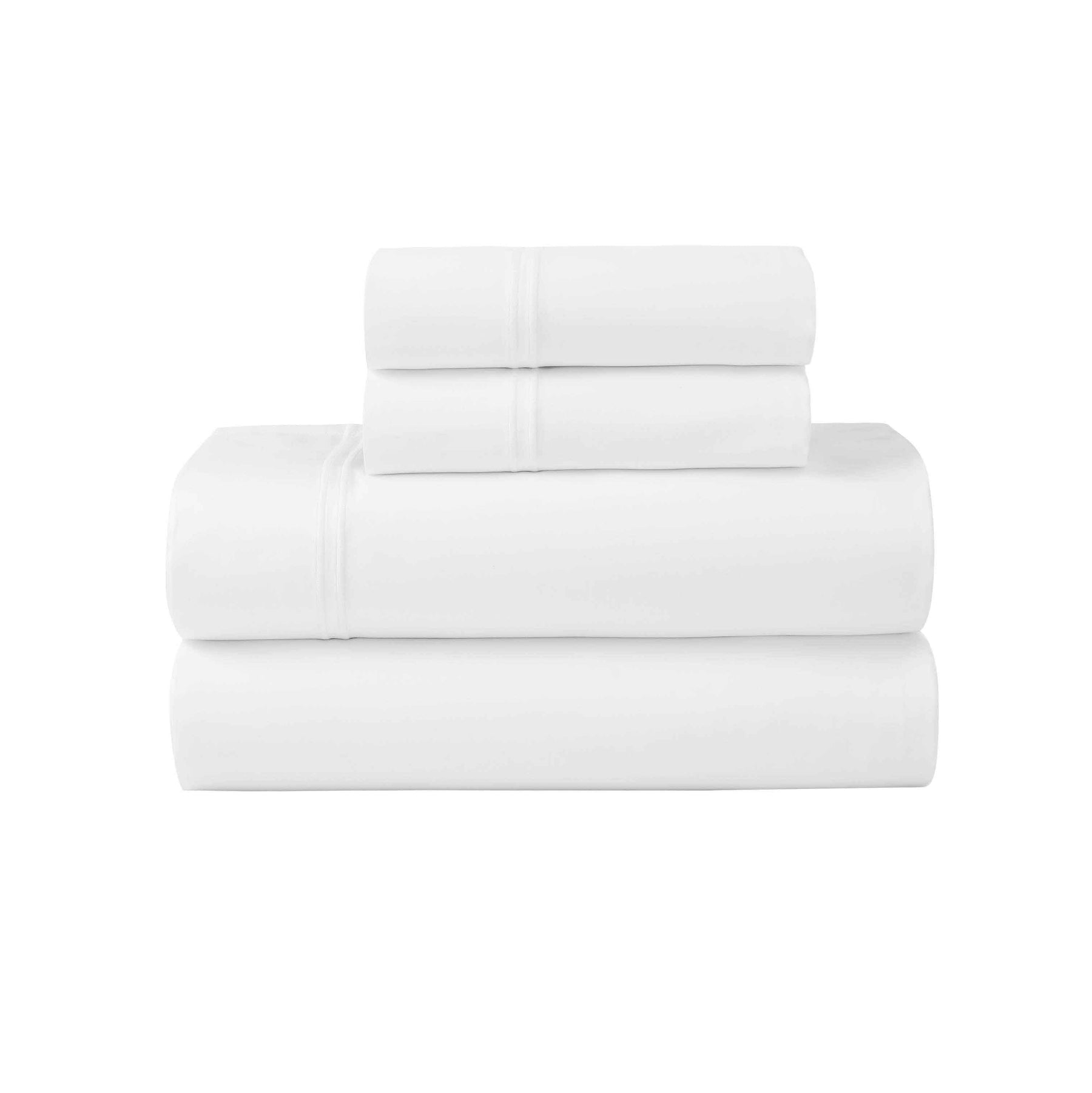 Fieldstone Cotton Two-Line Embroidered Deep Pocket Bed Sheet Set