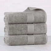 Oregon Organic Cotton Medium Weight Solid Bath Towel, Set of 3