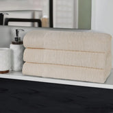 Rayon from Bamboo Eco-Friendly Fluffy Soft Solid Bath Towel Set of 3