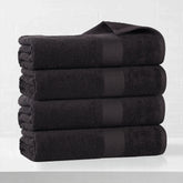 Eco-Friendly Ring-Spun Cotton 4-Piece Bath Towel Set