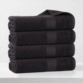 Eco-Friendly Ring-Spun Cotton 4-Piece Bath Towel Set