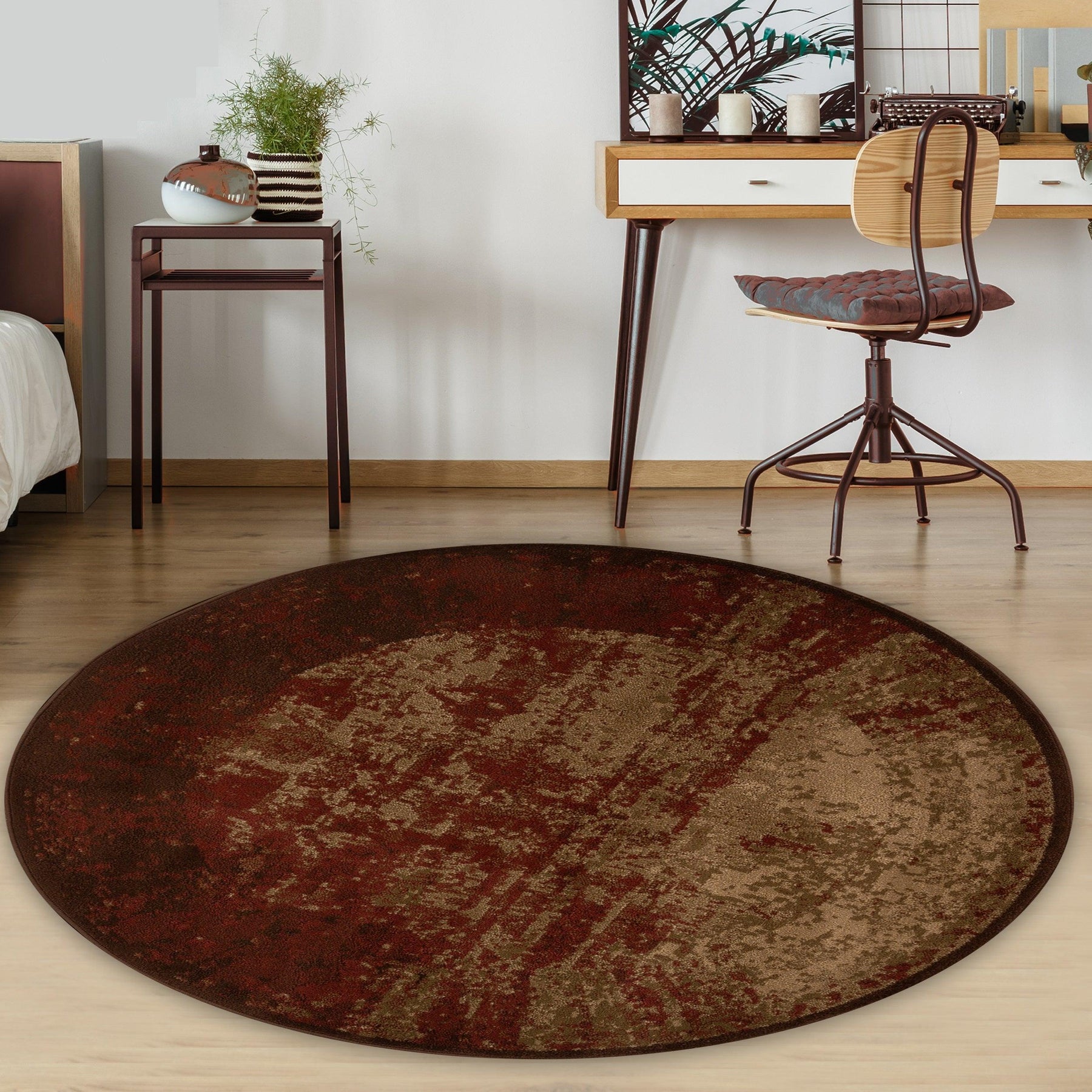 Afton Acid Wash Gradient Indoor Area Rug or Runner Or Door Mat