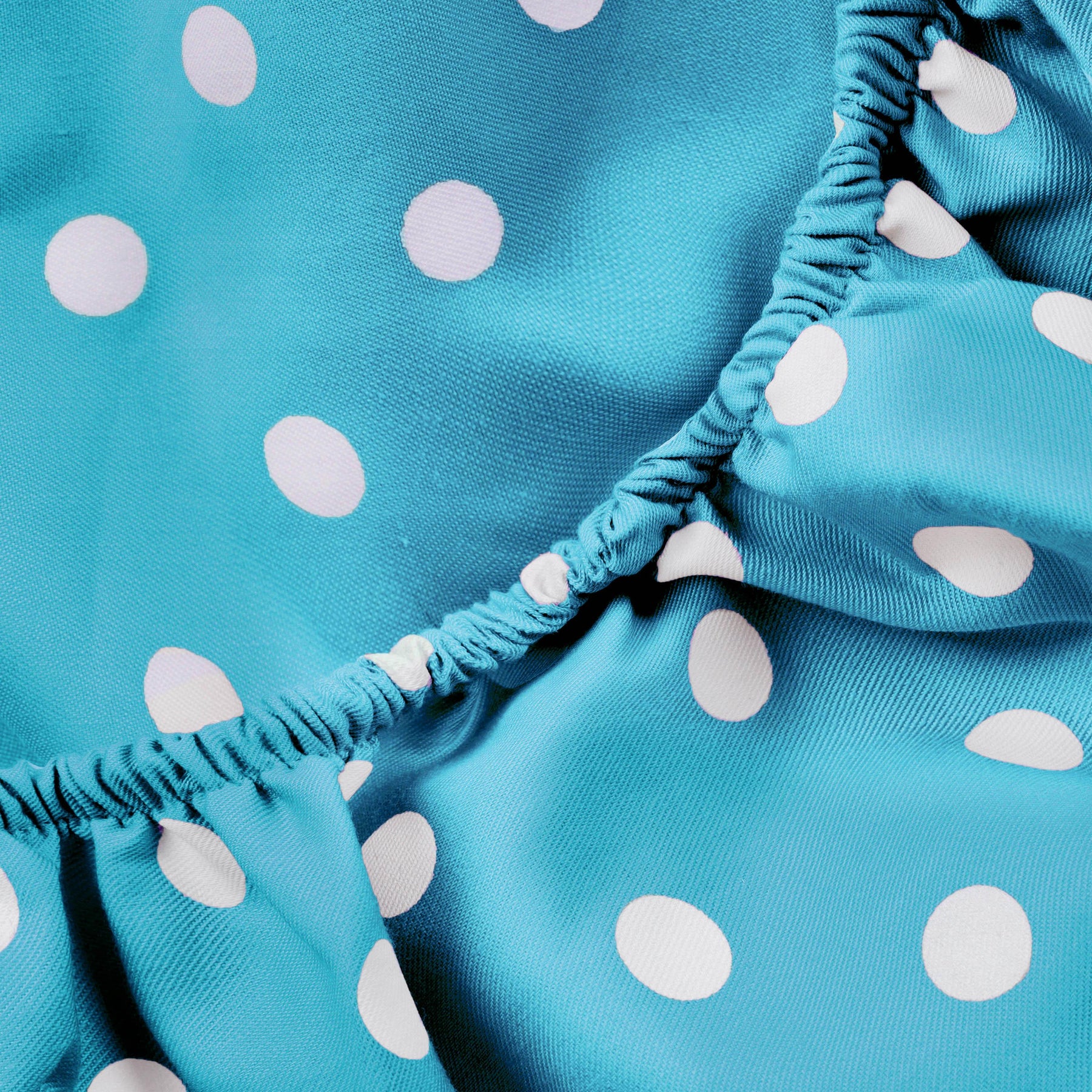 600 Thread Count Cotton Blend Polka Dot Deep Pocket Bed Sheet Set