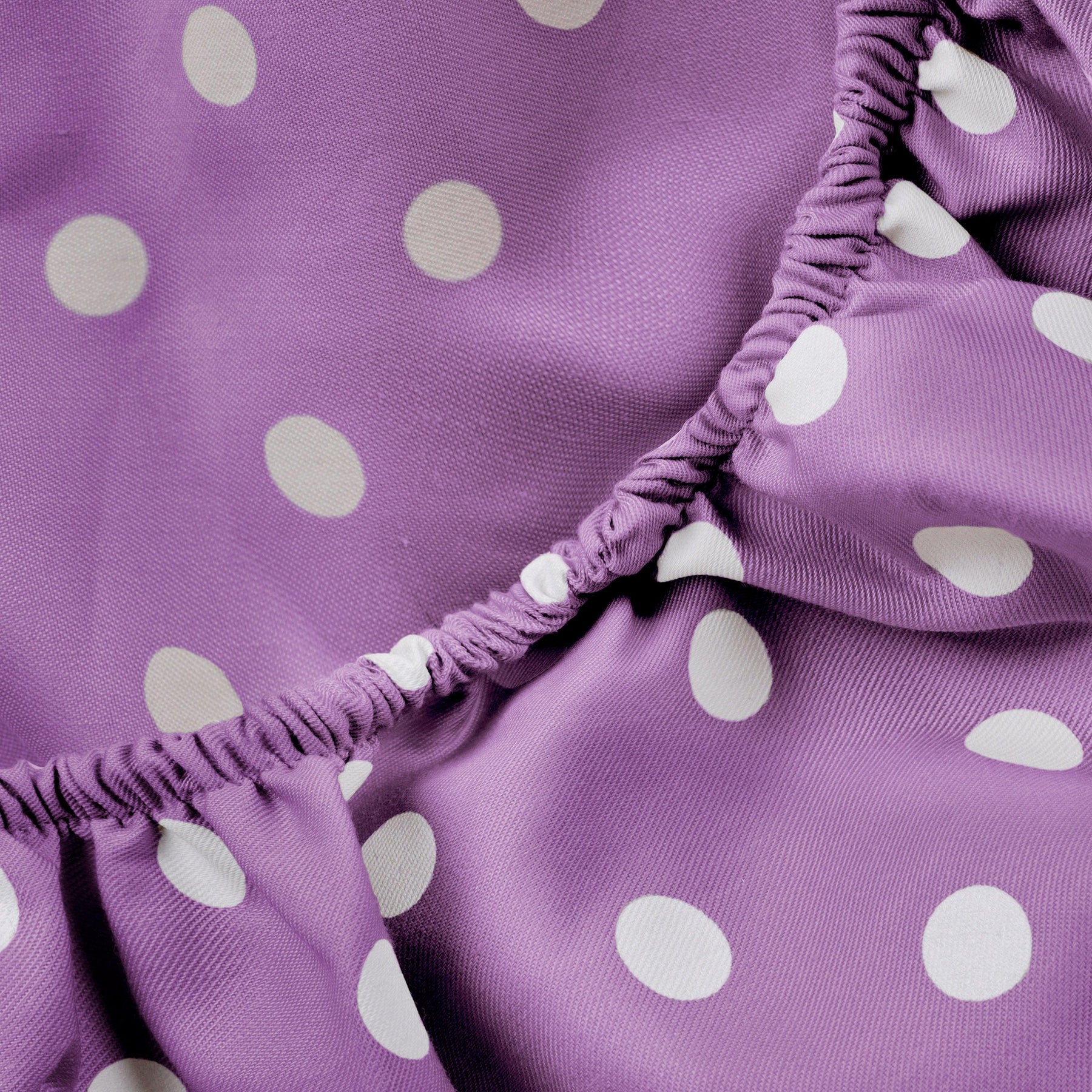 600 Thread Count Cotton Blend Polka Dot Deep Pocket Bed Sheet Set