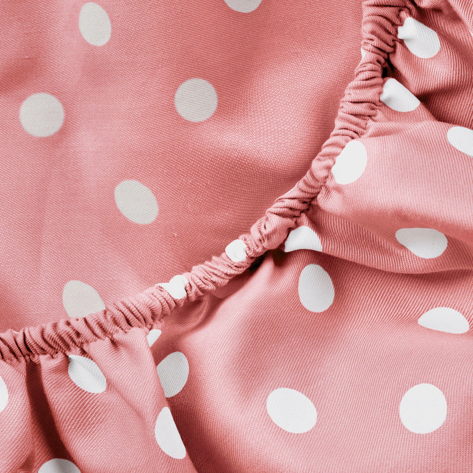 600 Thread Count Cotton Blend Polka Dot Deep Pocket Bed Sheet Set
