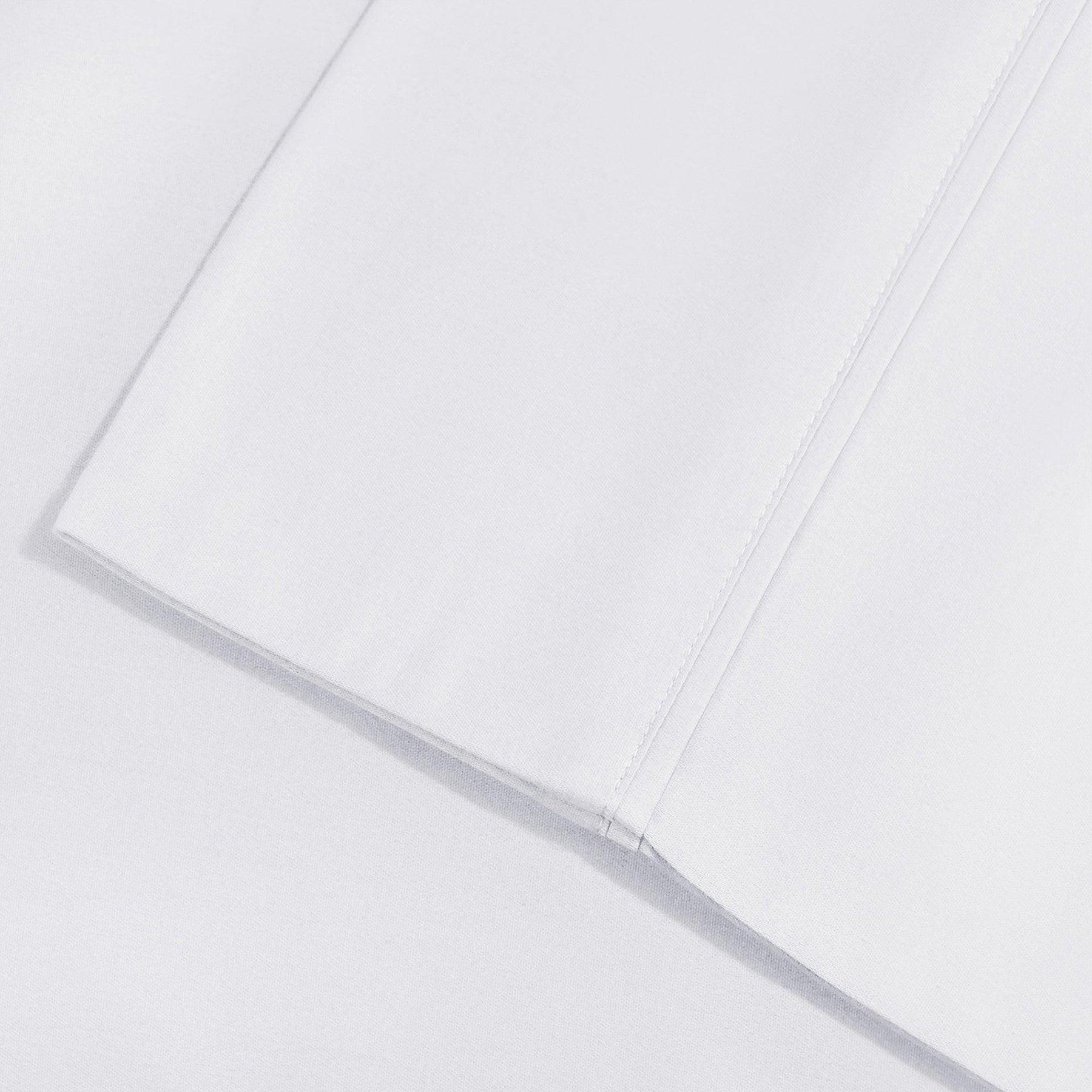 600 Thread Count Cotton Blend Solid Deep Pocket Bed Sheet Set