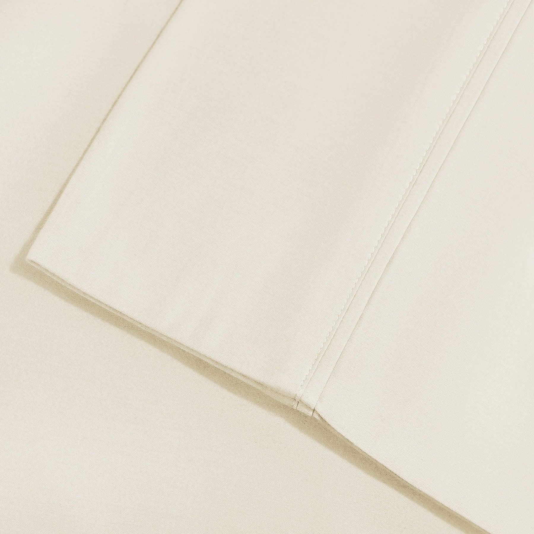 600 Thread Count Cotton Blend Solid Deep Pocket Bed Sheet Set