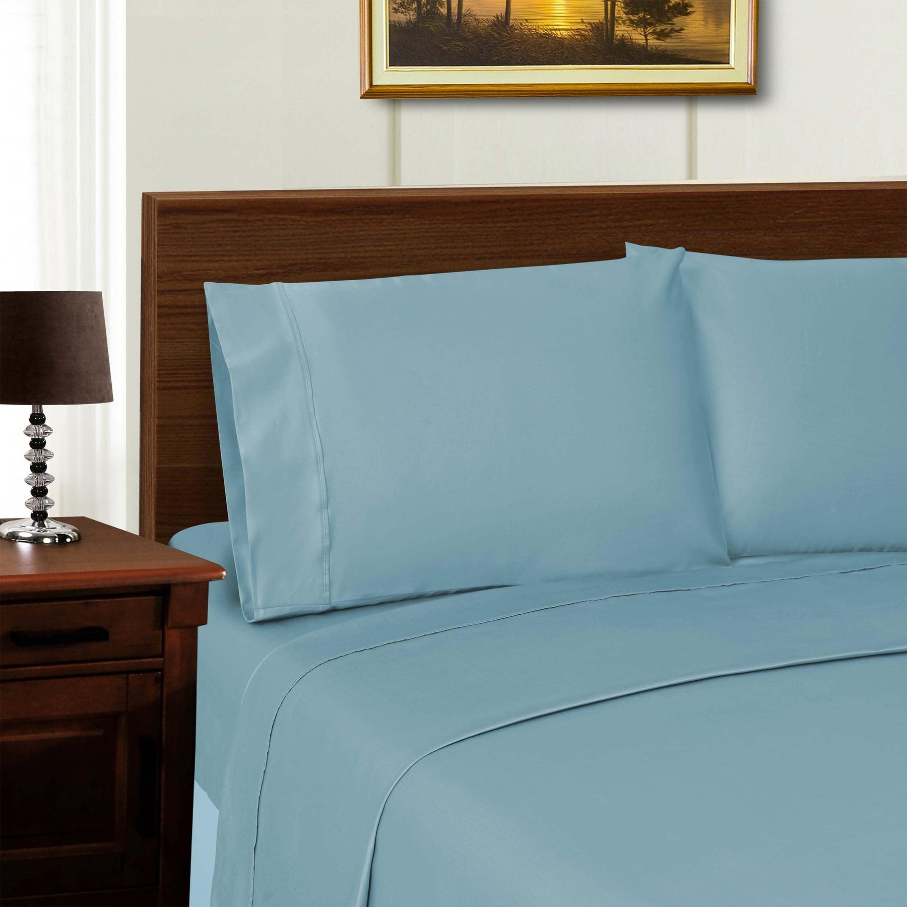 600 Thread Count Wrinkle Resistant Pillowcase Set