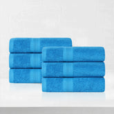 Eco-Friendly Ring-Spun Cotton 6-Piece Hand Towel Set