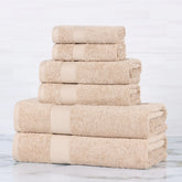 Egyptian Cotton Kendell Plush Towel Set 6 Piece
