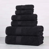 Oregon Organic Cotton Medium Weight Solid 6-Piece Towel Set