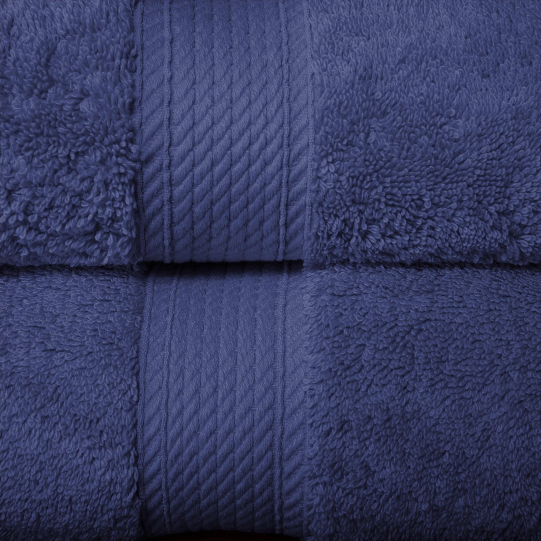 Madison Egyptian Cotton Pile Plush Heavyweight 6 Piece Towel Set