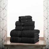 Madison Egyptian Cotton Plush Heavyweight 6 Piece Towel Set