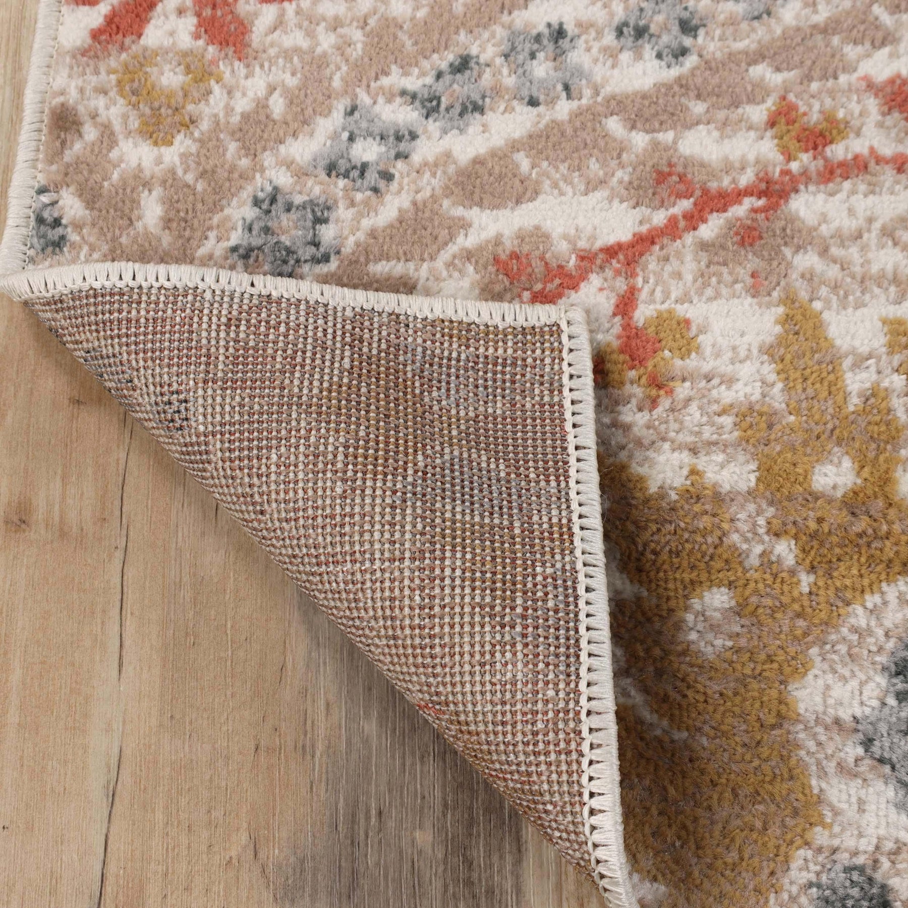 Augusta Vintage Floral Damask Indoor Area Rug or Runner