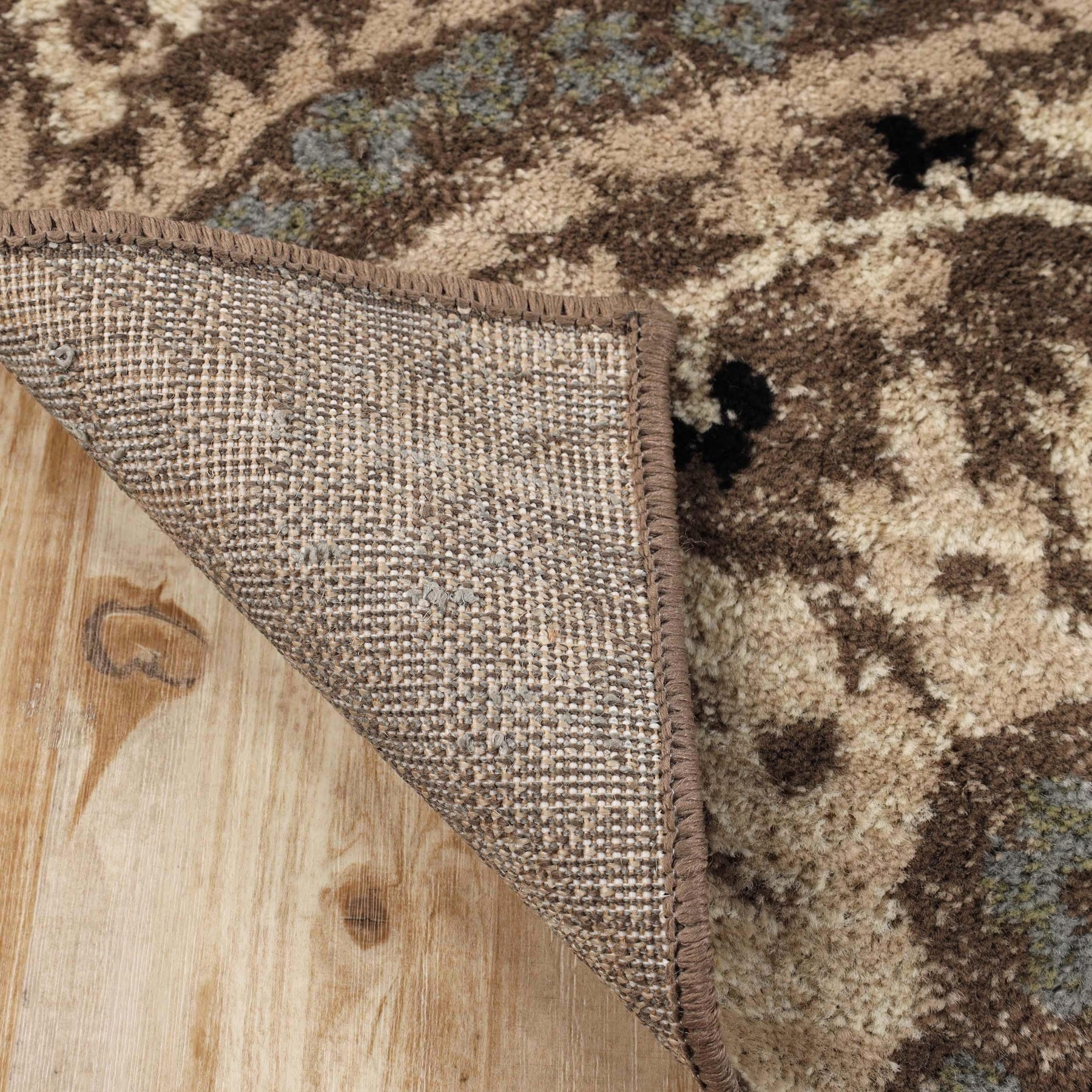 Augusta Vintage Floral Damask Indoor Area Rug or Runner
