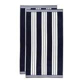 Cabana Stripe Oversized Cotton Beach Towel Set of 2, 4, or 6 Piece