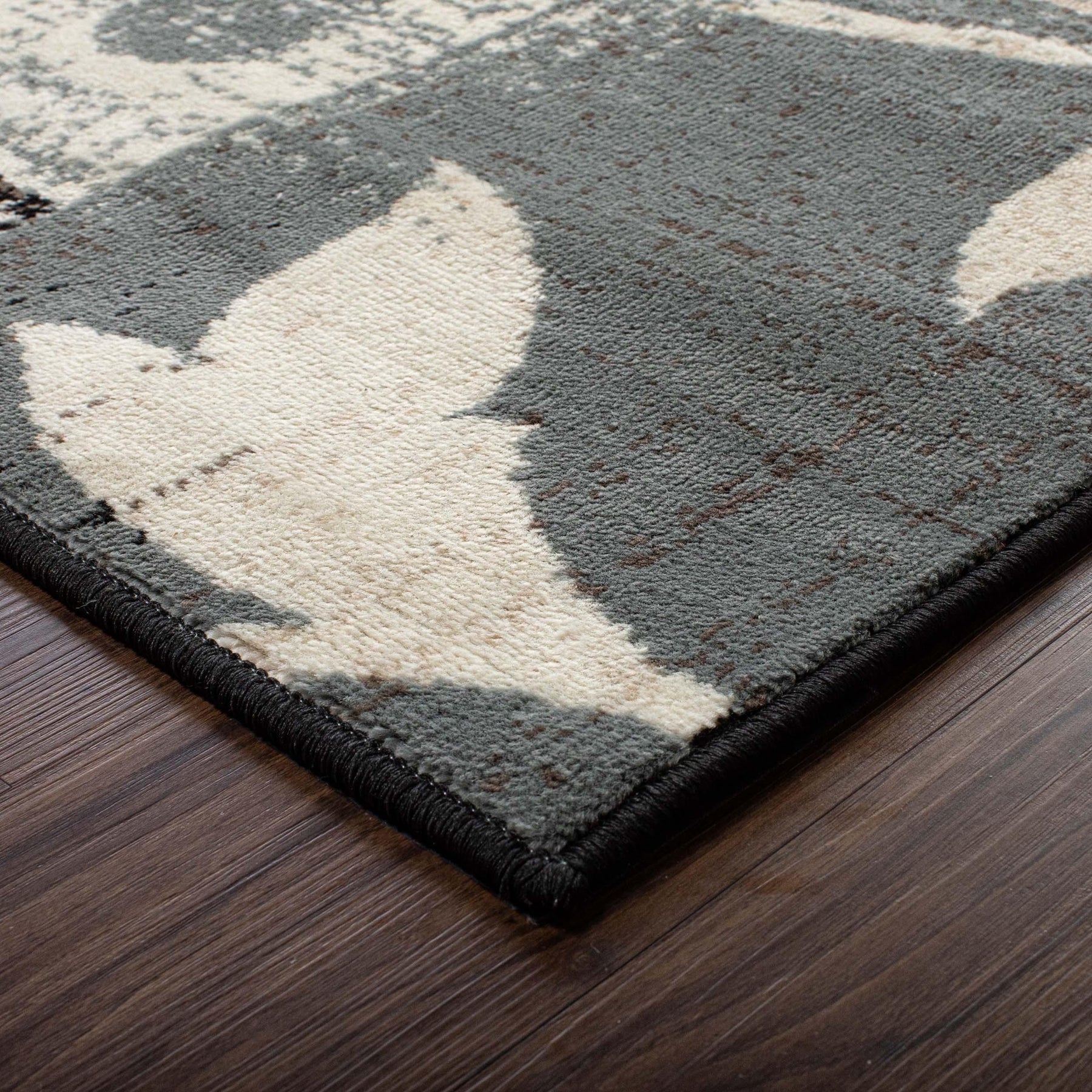 Pastiche Contemporary Floral Patchwork Indoor Area Rug or Runner