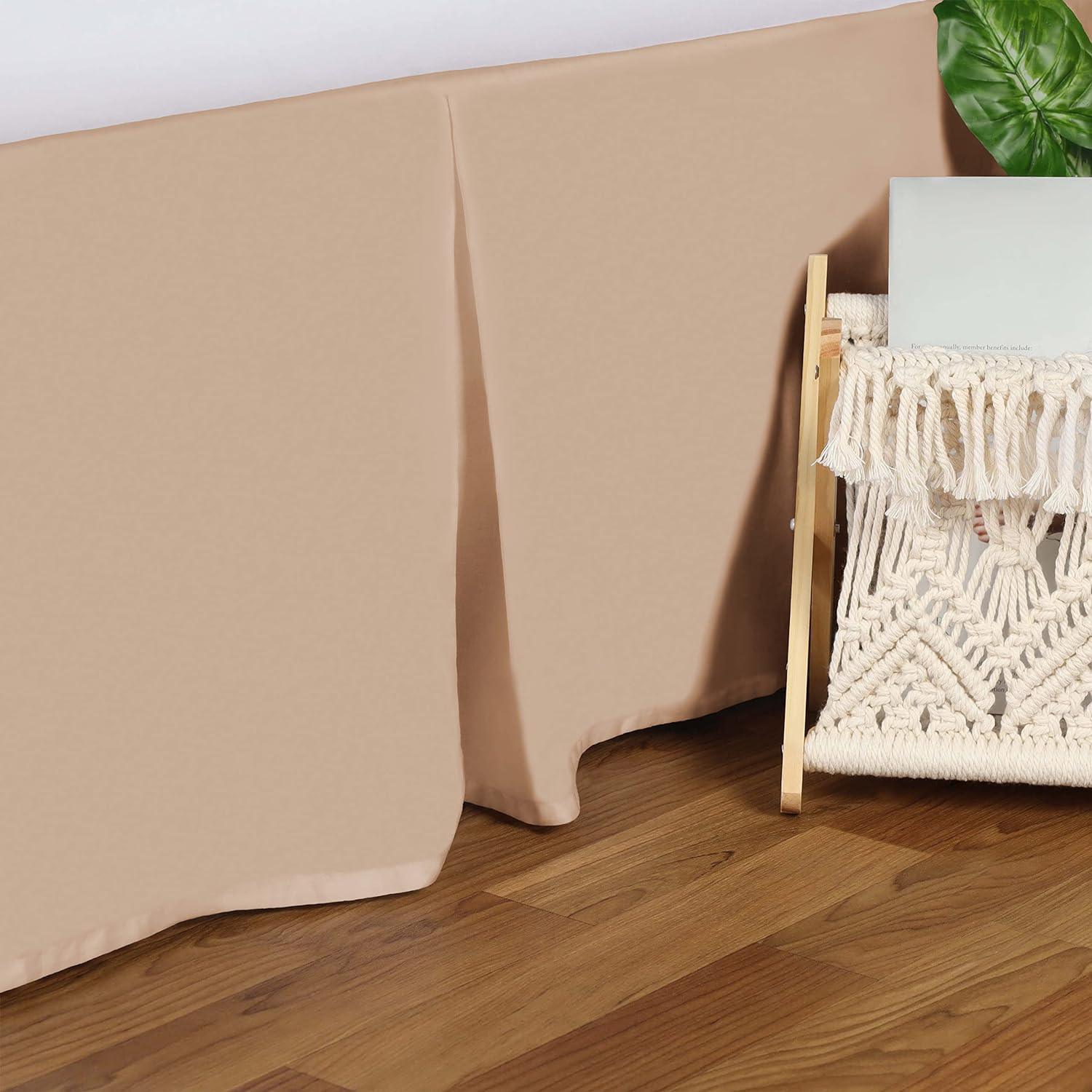Egyptian Cotton 300 Thread Count Solid Bed Skirt