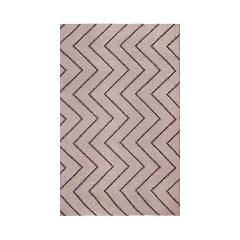 Contemporary Chevron Zig-Zag Indoor Outdoor Area Rug