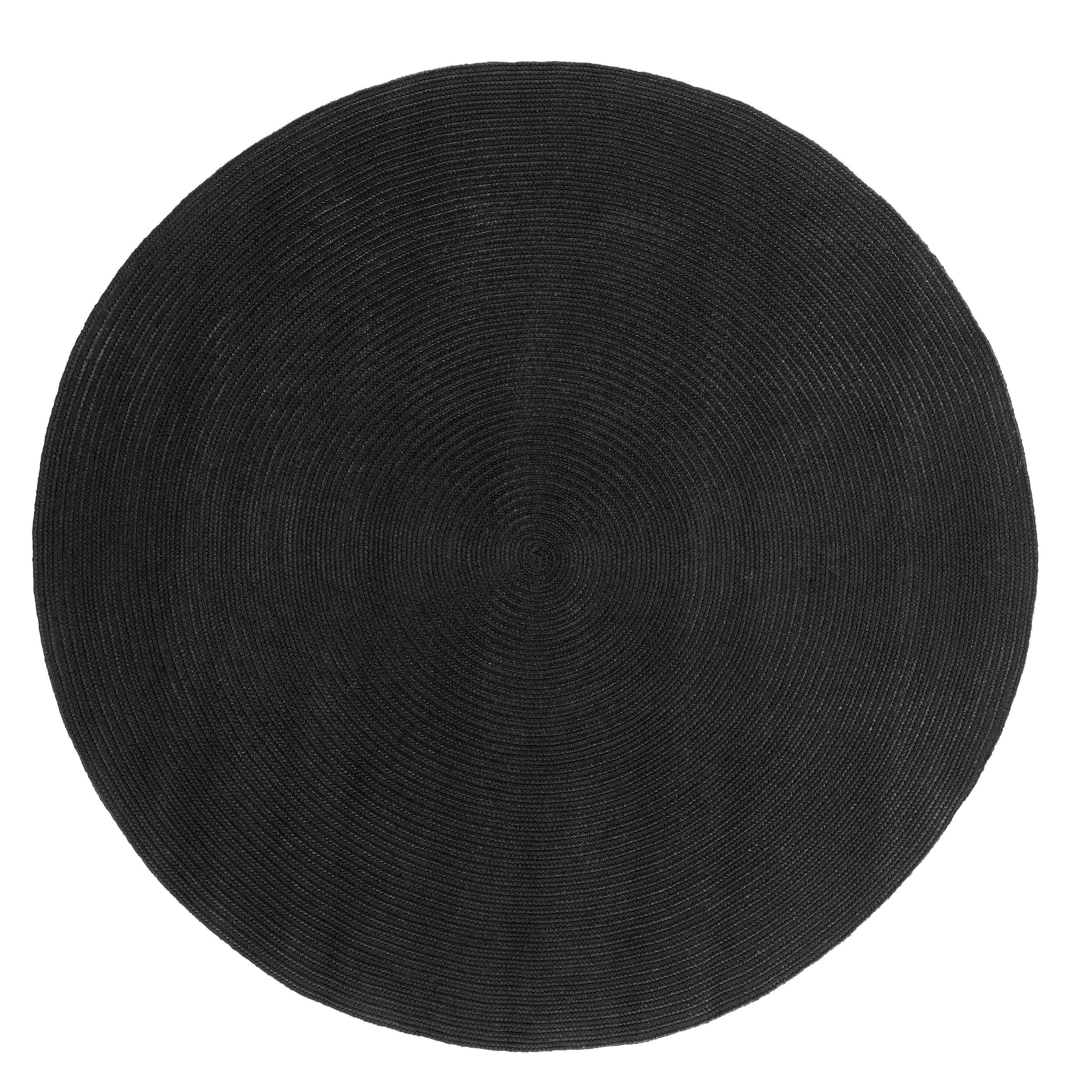 Bohemian Braided Indoor Outdoor Rugs Solid Round Area Rug