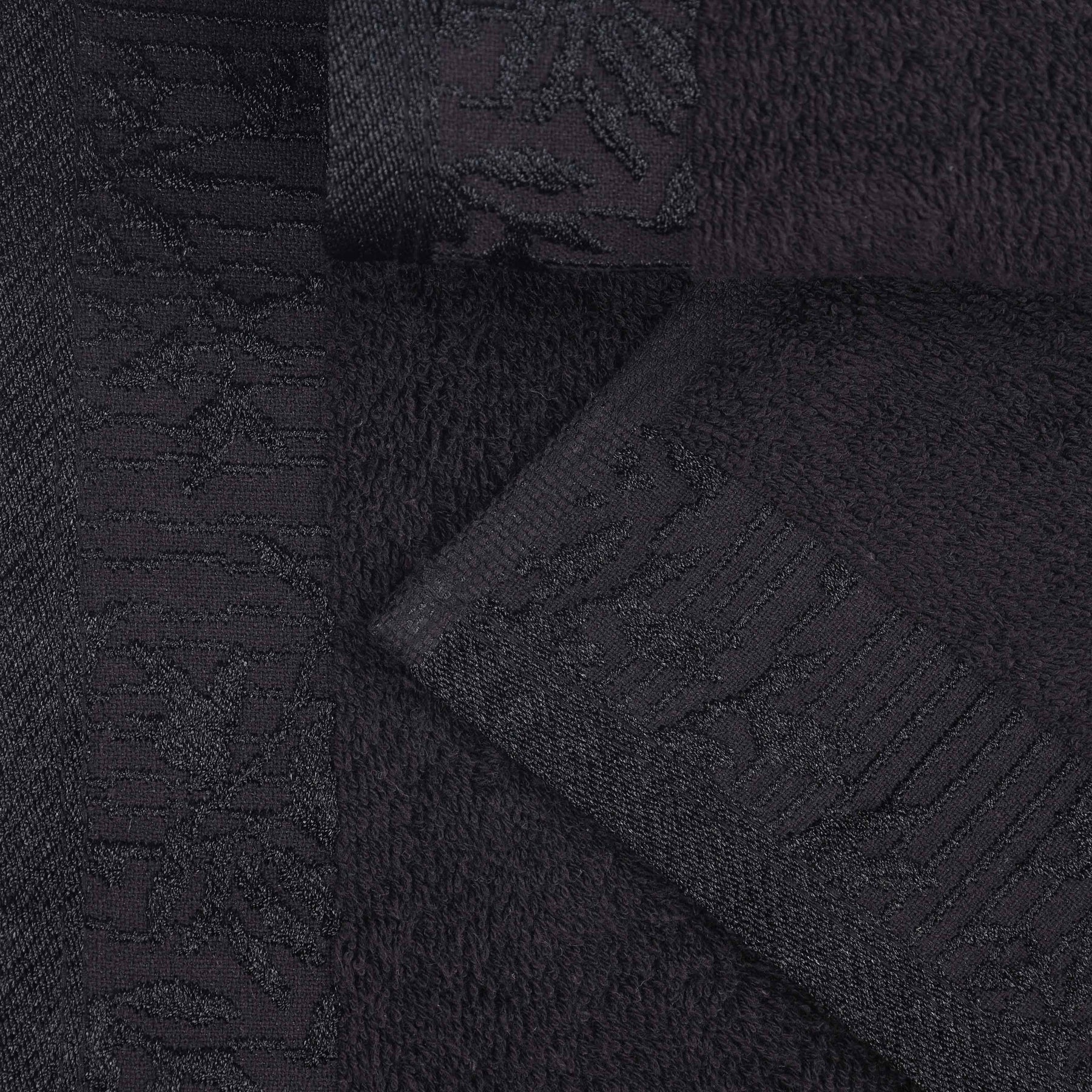 Wisteria Cotton Medium Weight Floral Jacquard 12 Piece Towel Set