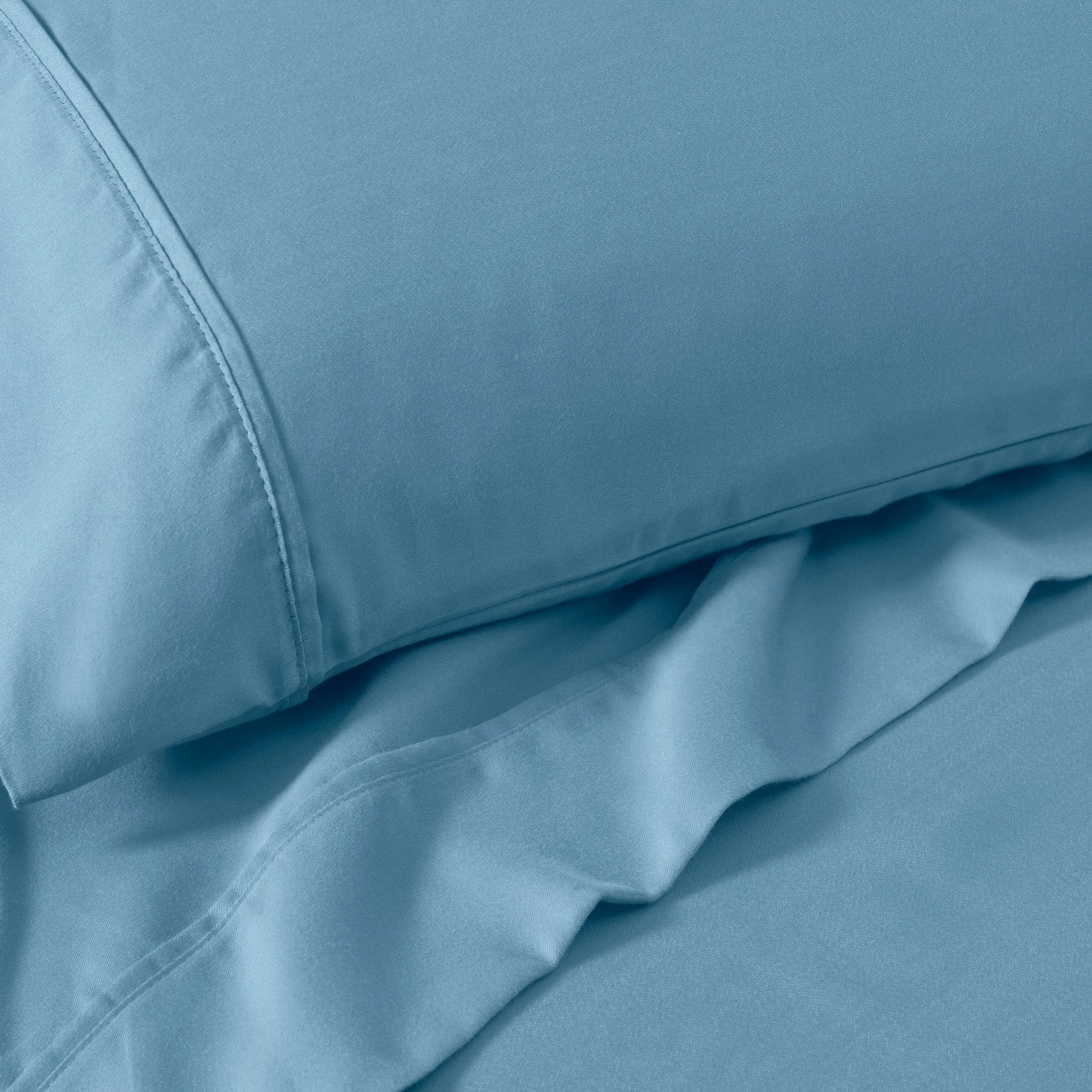 1200 Thread Count Cotton Rich Solid Deep Pocket Bed Sheet Set