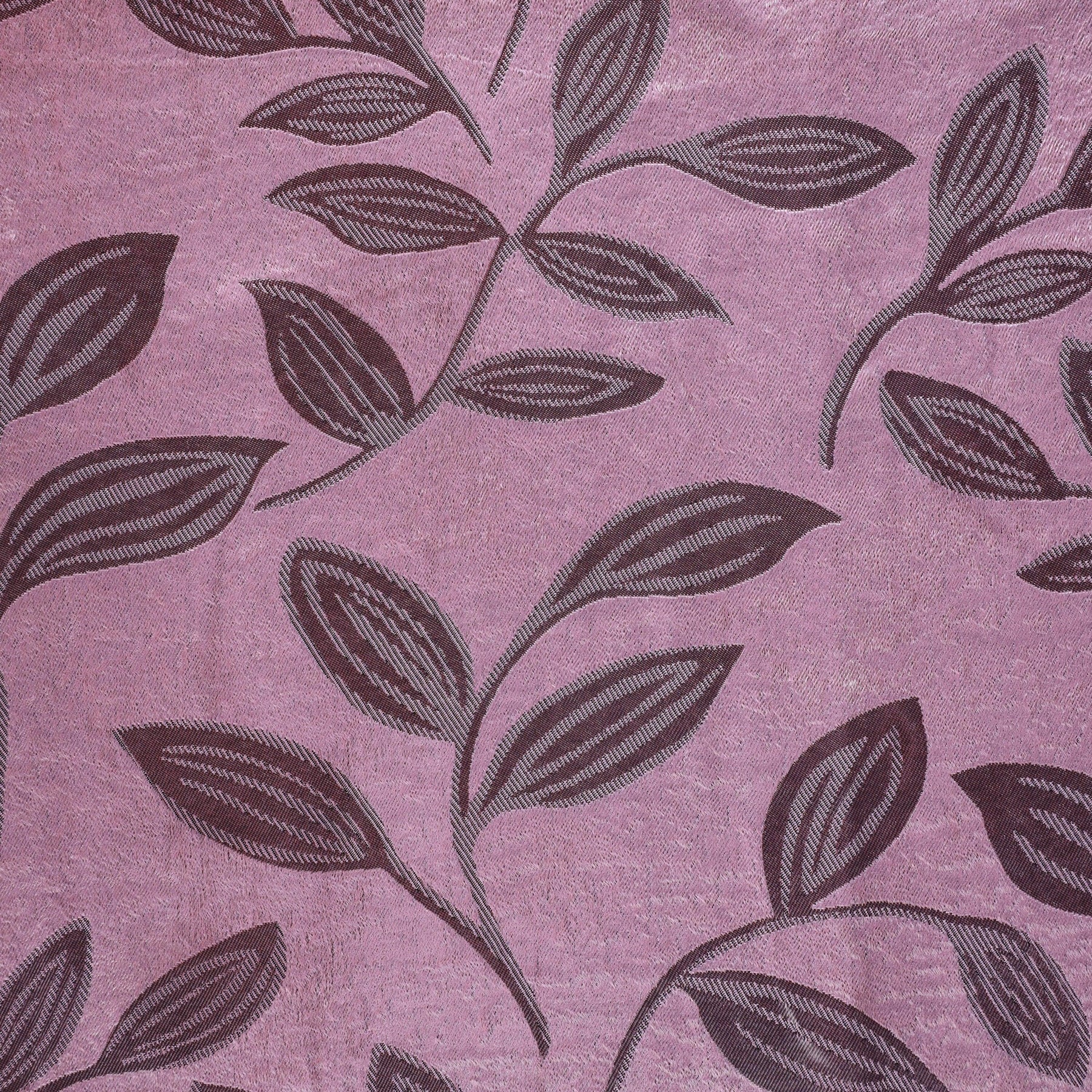 Leaves Machine Washable Room Darkening Blackout Curtains 4 Pieces