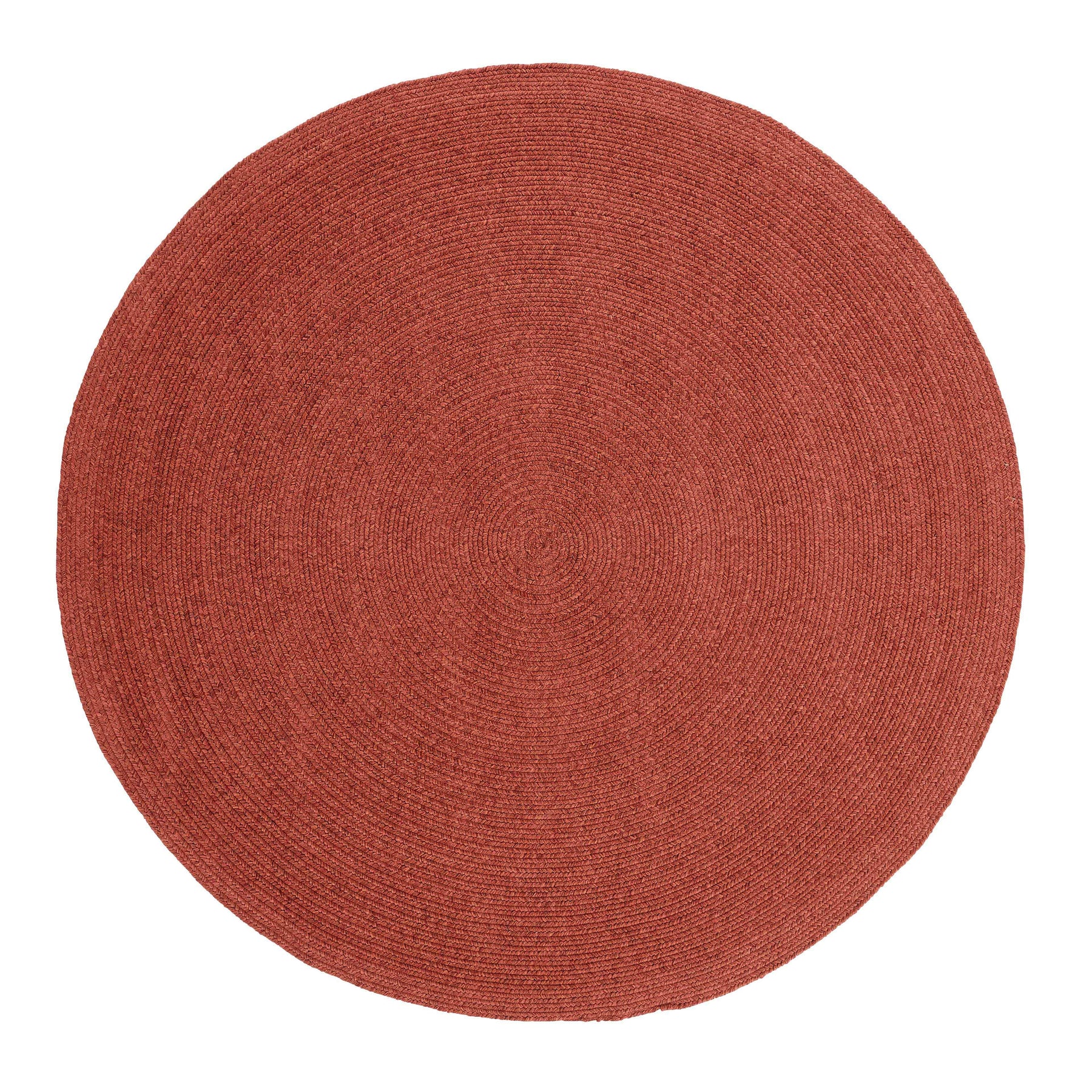 Bohemian Braided Indoor Outdoor Rugs Solid Round Area Rug