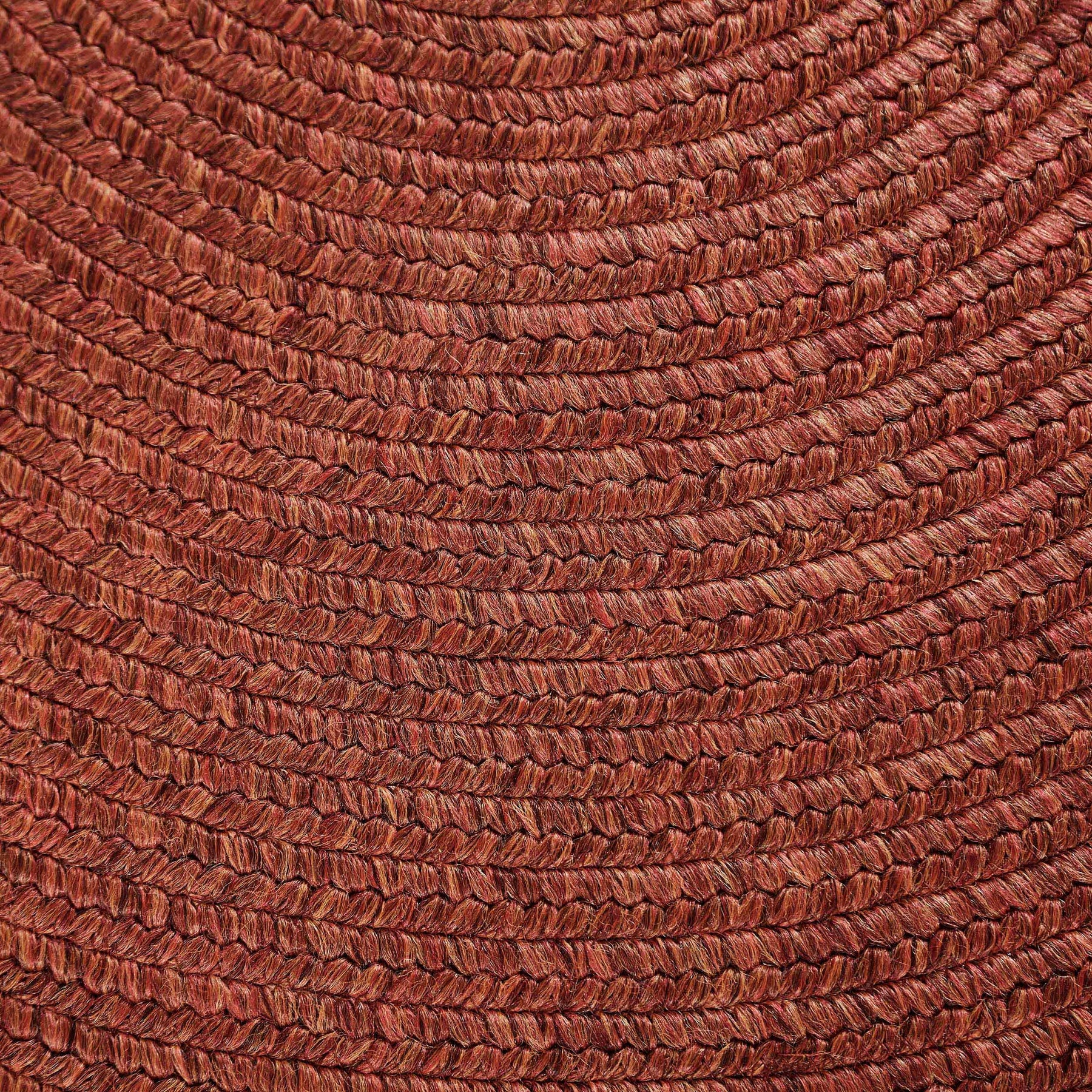 Bohemian Braided Indoor Outdoor Rugs Solid Round Area Rug