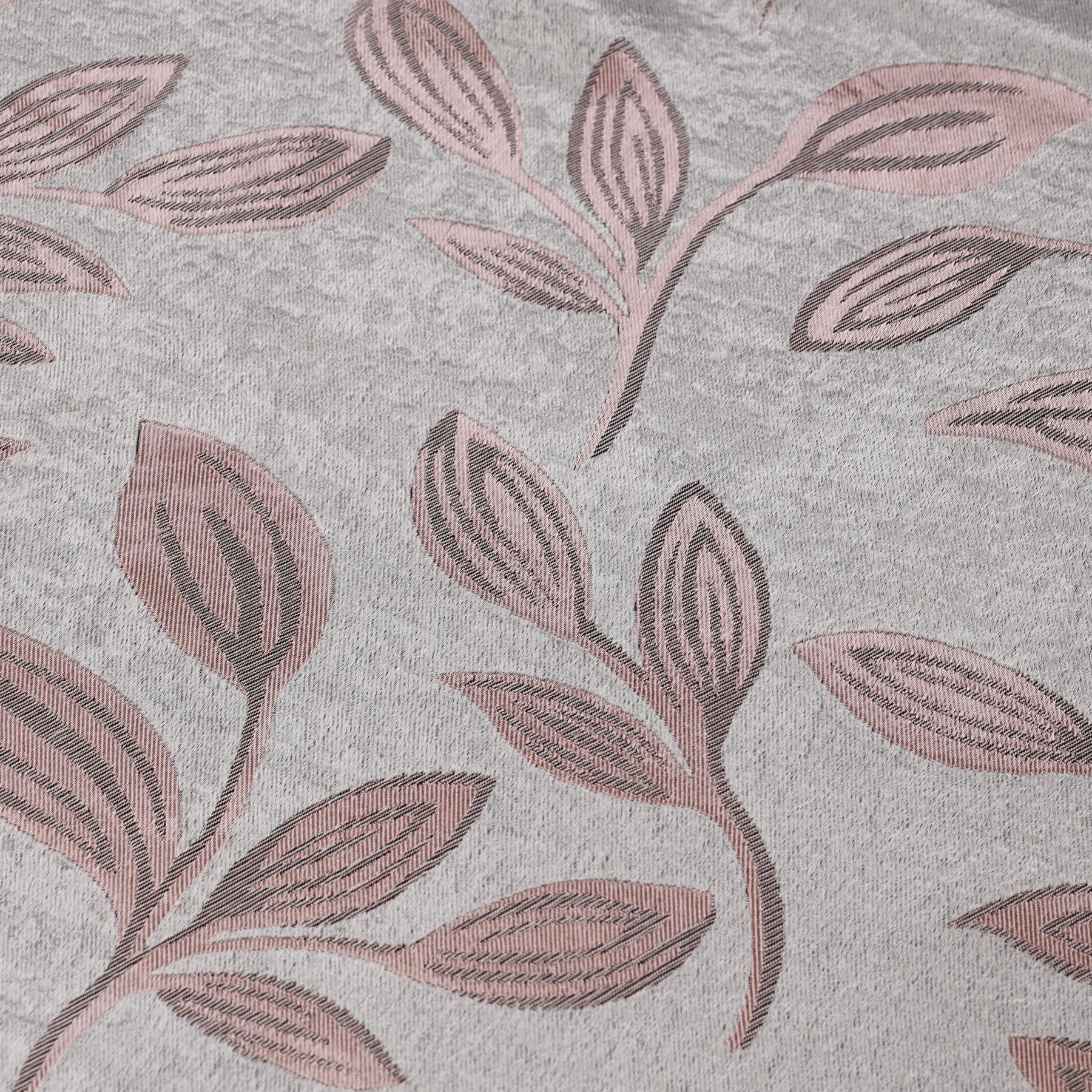 Leaves Machine Washable Room Darkening Blackout Curtains 4 Pieces