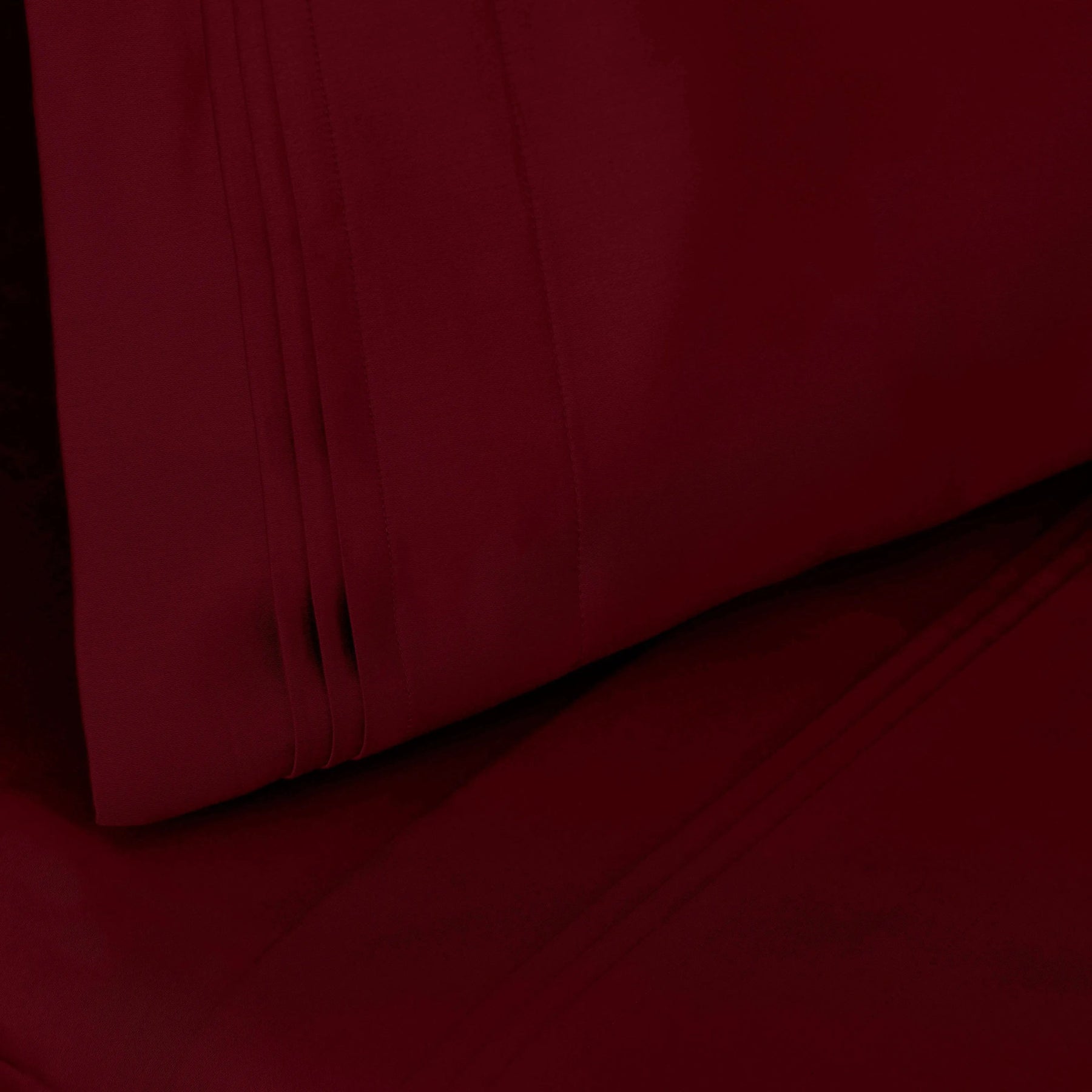 1000 Thread Count Egyptian Cotton Solid Pillowcase Set