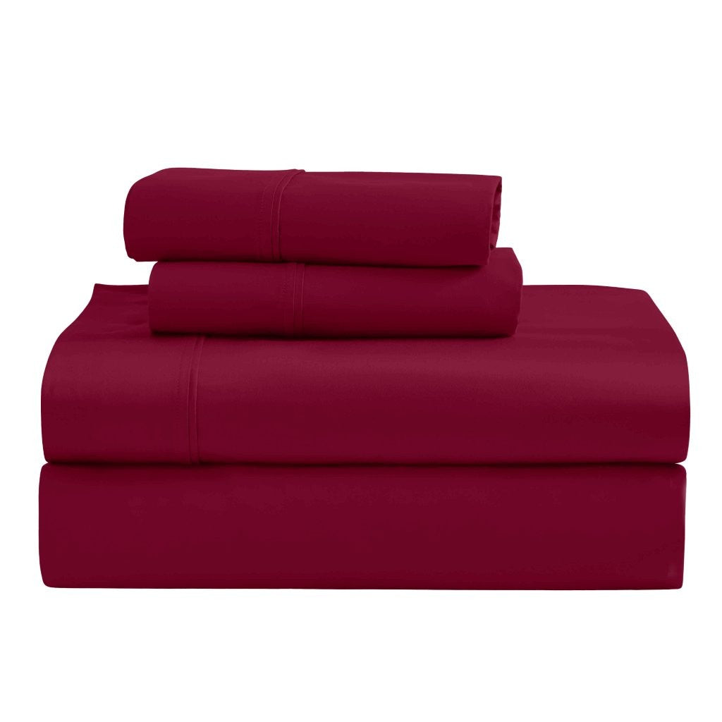 Egyptian Cotton 1200 Thread Count Eco-Friendly Solid Sheet Set