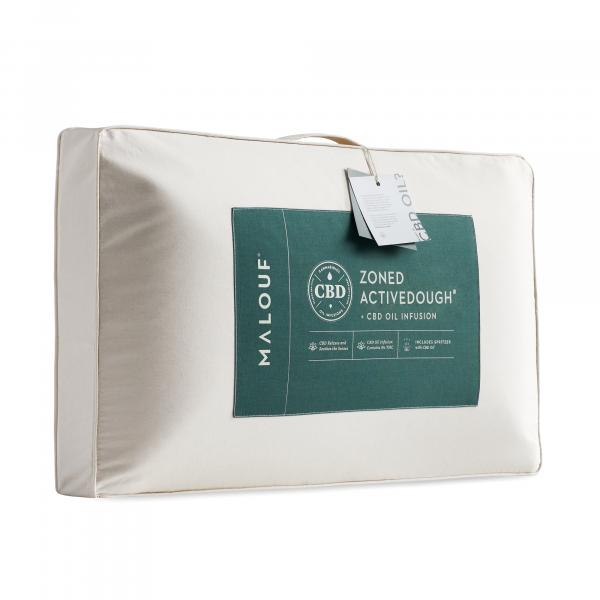 Zoned Active Dough CBD Pillow, Mid Loft