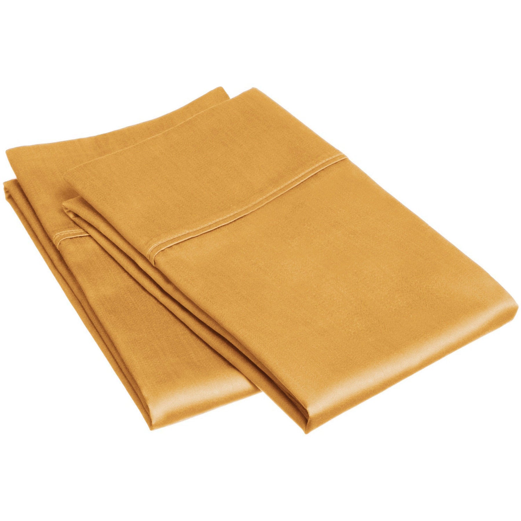 Egyptian Cotton 300 Thread Count Solid Luxury Pillowcases, Set of 2