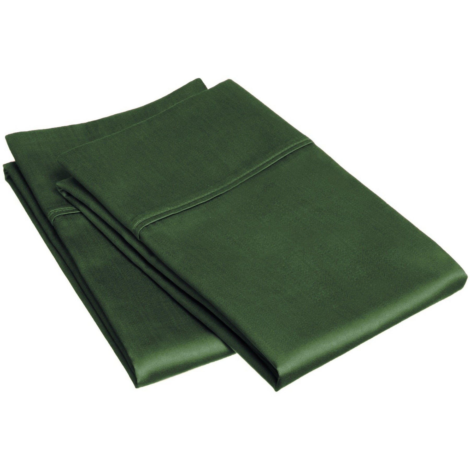 Egyptian Cotton 300 Thread Count Solid Luxury Pillowcases, Set of 2