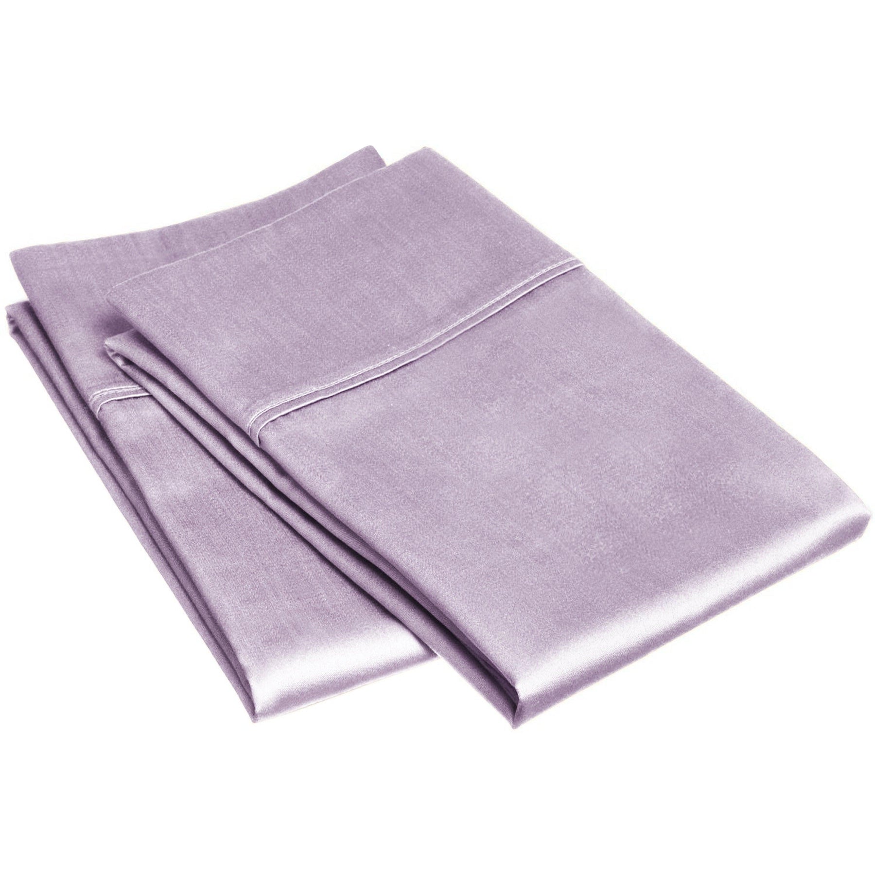 Egyptian Cotton 300 Thread Count Solid Luxury Pillowcases, Set of 2