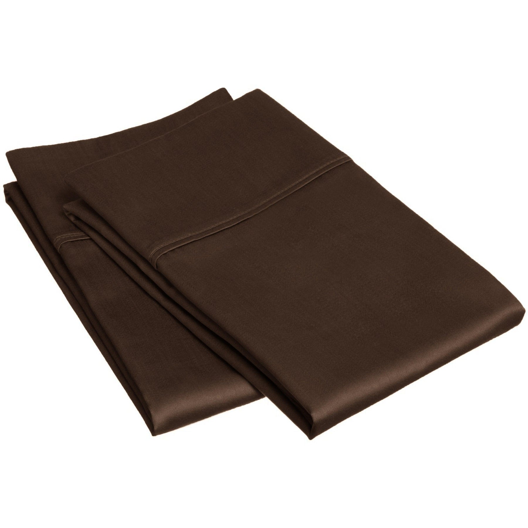 Egyptian Cotton 300 Thread Count Solid Luxury Pillowcases, Set of 2