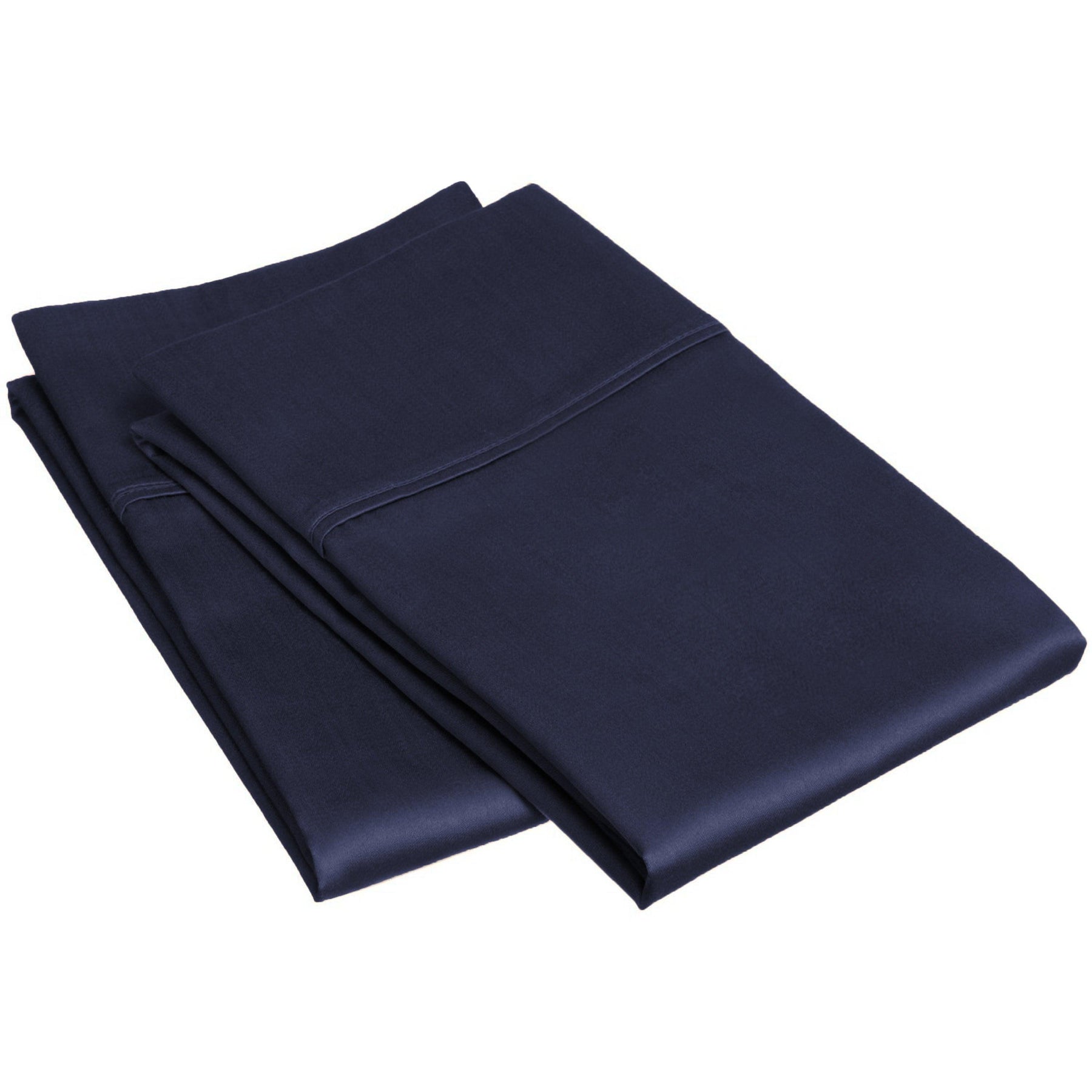 Egyptian Cotton 300 Thread Count Solid Luxury Pillowcases, Set of 2