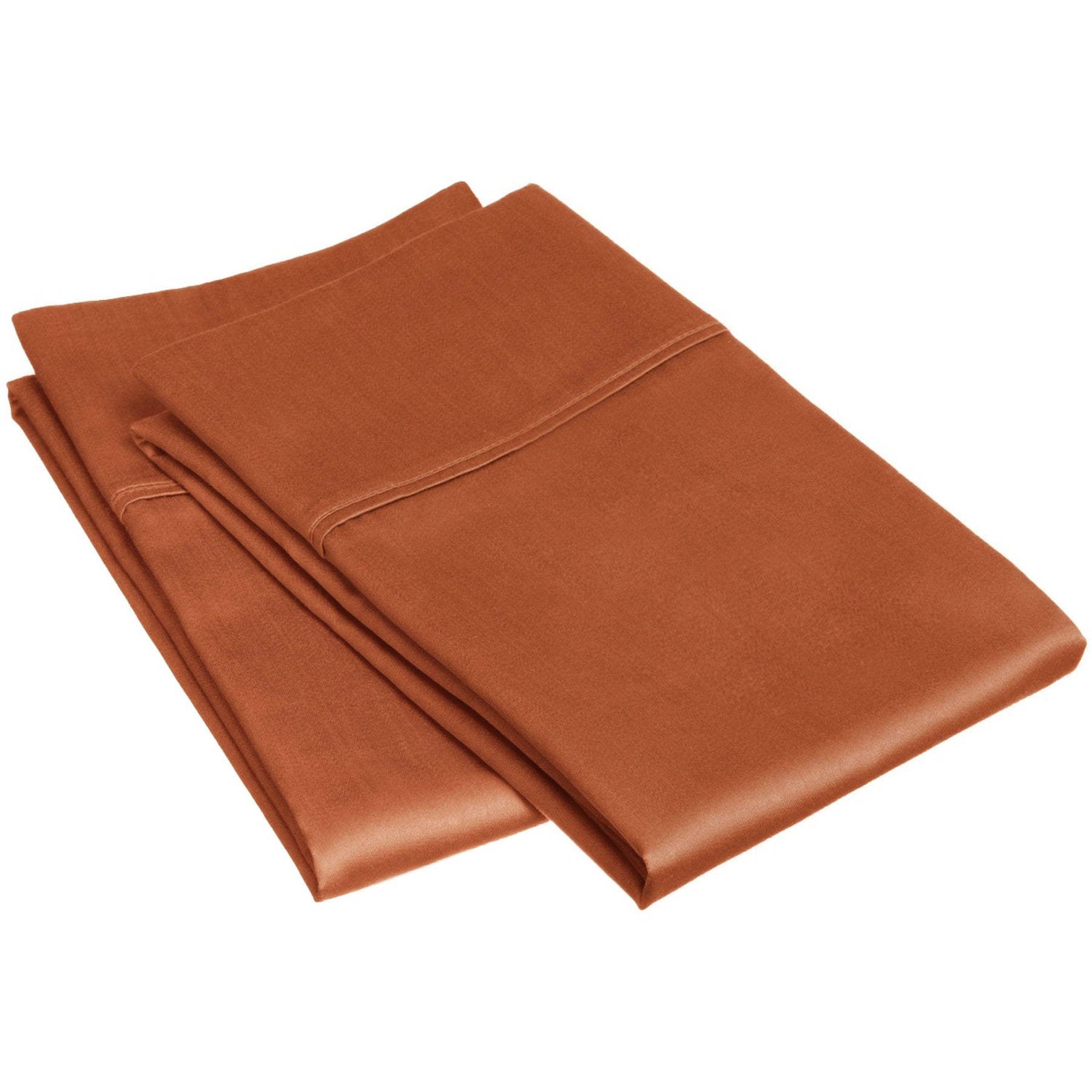Egyptian Cotton 300 Thread Count Solid Luxury Pillowcases, Set of 2